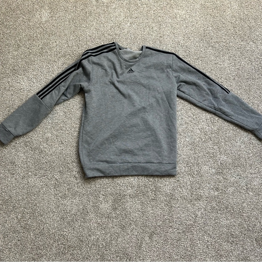 Gray Adidas Men's Sweater